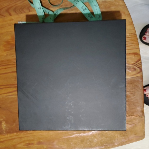 Empty Black and White Chanel Gift Box - Picture 9 of 11